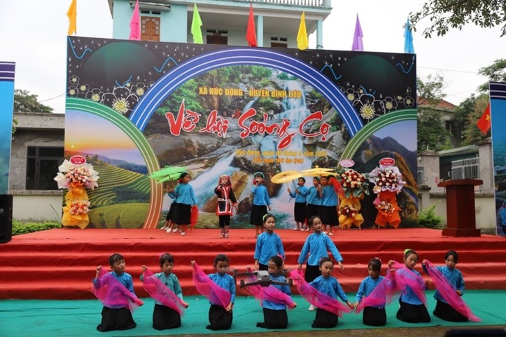 Soong Co singing, a national intangible heritage of the San Chi - ảnh 2