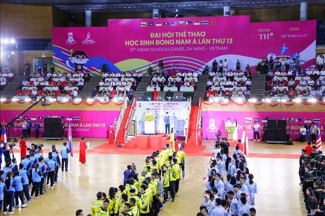13th ASEAN Schools Games opens in Da Nang - ảnh 1
