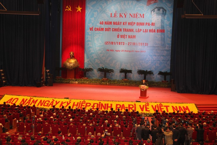 Vietnam marks 40 years of signing Paris Accords - ảnh 1
