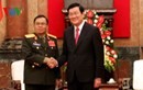 President Truong Tan Sang receives visiting Lao Defense Minister - ảnh 1