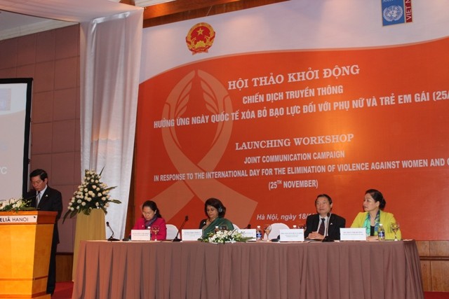 Vietnam tries to eliminate domestic violence - ảnh 1