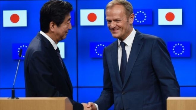  EU-Japan Free Trade Agreement and anti-trade protectionism - ảnh 1