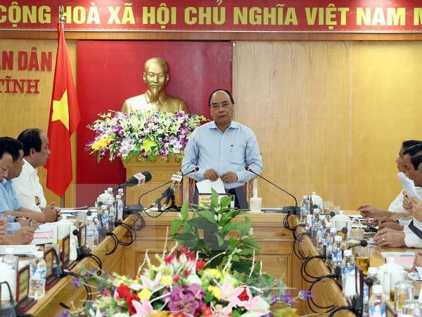 PM works with Ha Tinh Formosa - ảnh 1