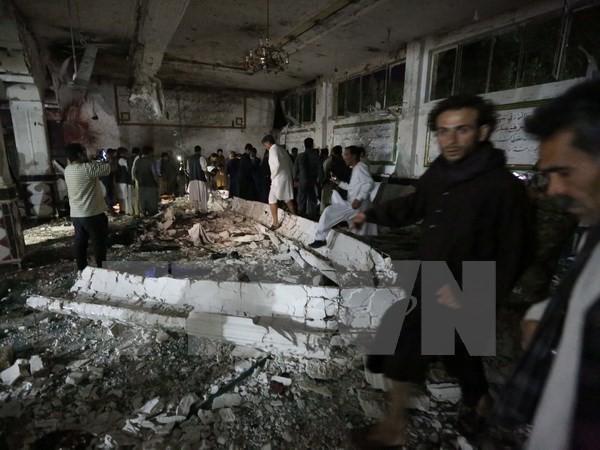 Lebih dari 90 orang yang tewas dan terluka dalam serangan terhadap Masjid di Herat, Afghanistan - ảnh 1