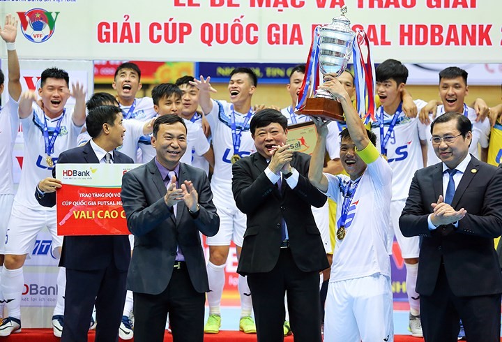 Thai Son Nam win Vietnam Futsal Championship 2017 - ảnh 1