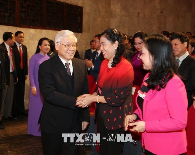 Party leader attends Vietnam Doctors’ Day grand meeting - ảnh 1