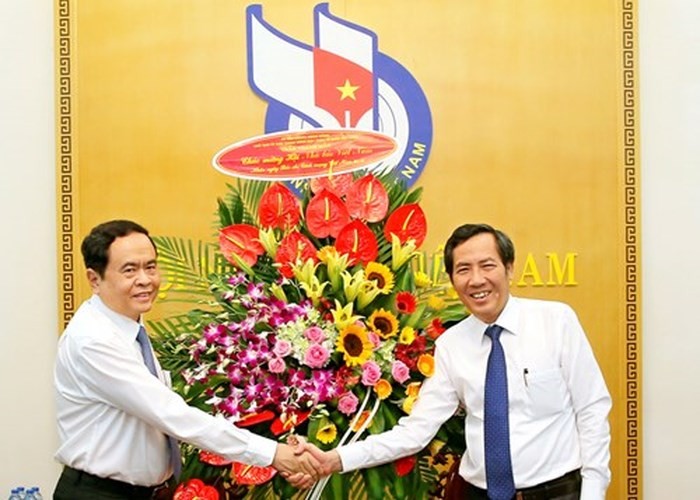 VFF President congratulates media agencies on Vietnam Revolutionary Press Day - ảnh 2