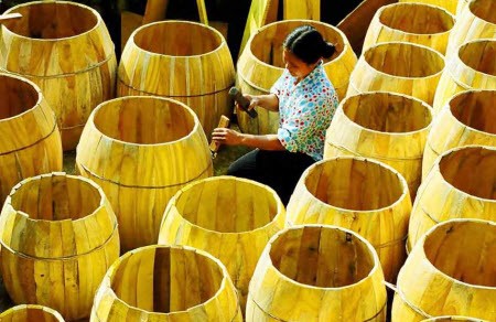 Doi Tam village and the art of drum making - ảnh 1