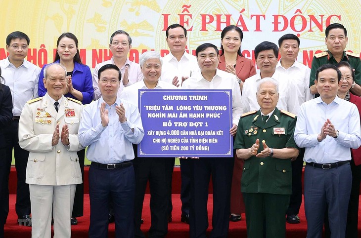 State President calls for building 8,000 charity houses in northwestern provinces - ảnh 1