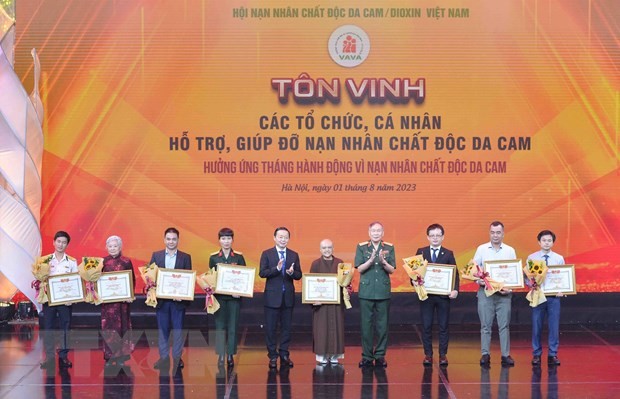 Action month for AO victims launched - ảnh 1