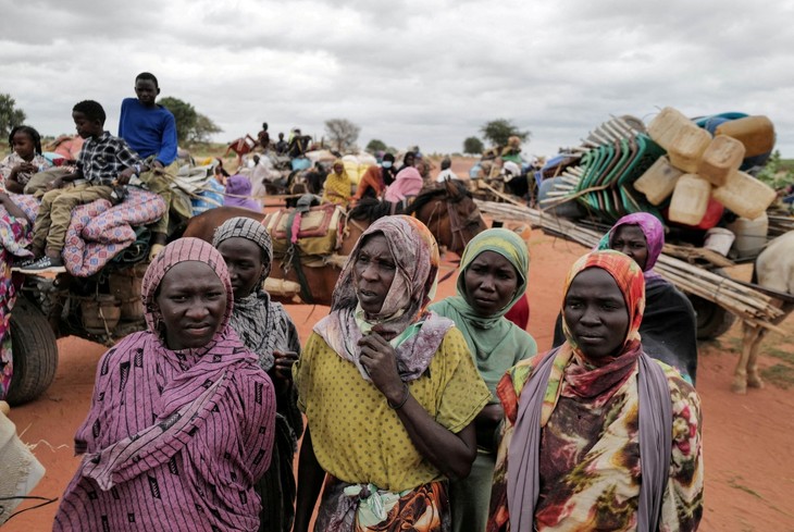 UN calls for emergency financial aid for displaced people in Sudan - ảnh 1