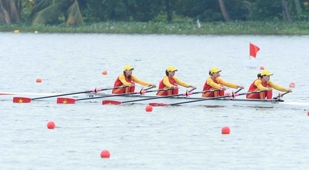 Vietnamese rowers secure four tickets to ASIAD 2023 finals - ảnh 1