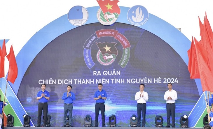 11 key targets identified for 2024 Summer Youth Volunteer Campaign - ảnh 1