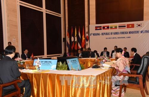 第六届湄公河国家-韩国外长会议在万象举行 - ảnh 1