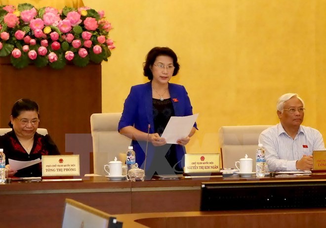 越南第十四届国会常委会第二次会议开幕 - ảnh 1