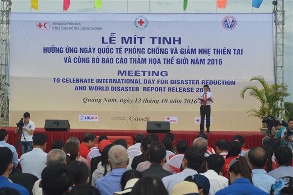越南响应国际减灾日 - ảnh 1