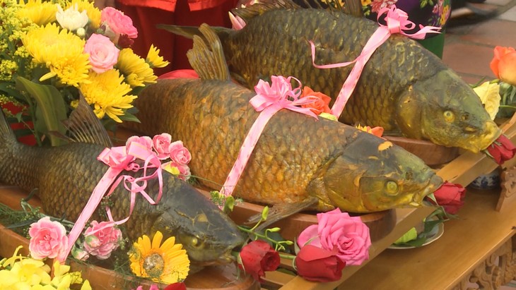 Cỗ cá Đền Trần - nét văn hóa lưu giữ hơn 700 năm - ảnh 2
