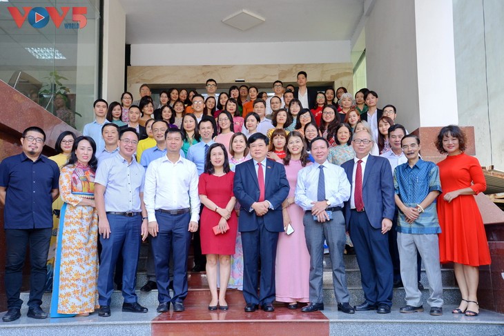 Các hoạt động ý nghĩa đón chào kỷ niệm 75 năm thành lập Đài Tiếng Nói Việt Nam - ảnh 12
