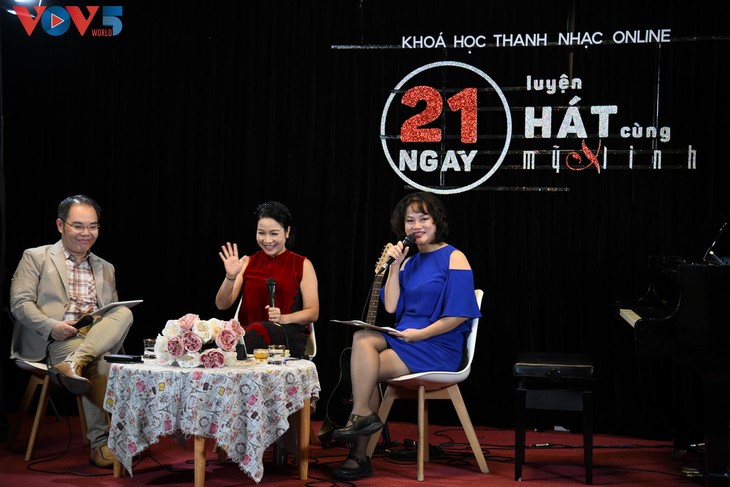 Talk show “Cùng Mỹ Linh học hát online -Vui ca cho đời thăng hoa 2020” - ảnh 1