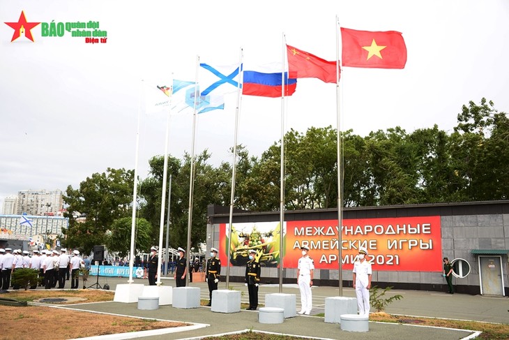 Lễ khai mạc môn thi “Cúp biển” tại Army Games 2021 - ảnh 11