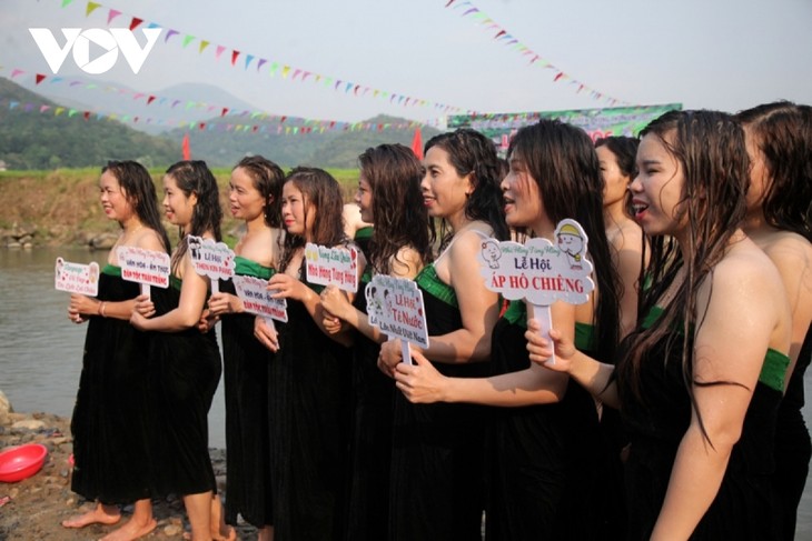 Tái hiện Lễ hội Áp Hô Chiêng của người Thái trắng - ảnh 11
