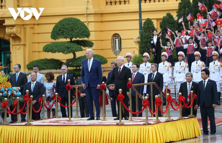 Toàn cảnh chuyến thăm cấp Nhà nước của Tổng thống Hoa Kỳ tới Việt Nam - ảnh 2