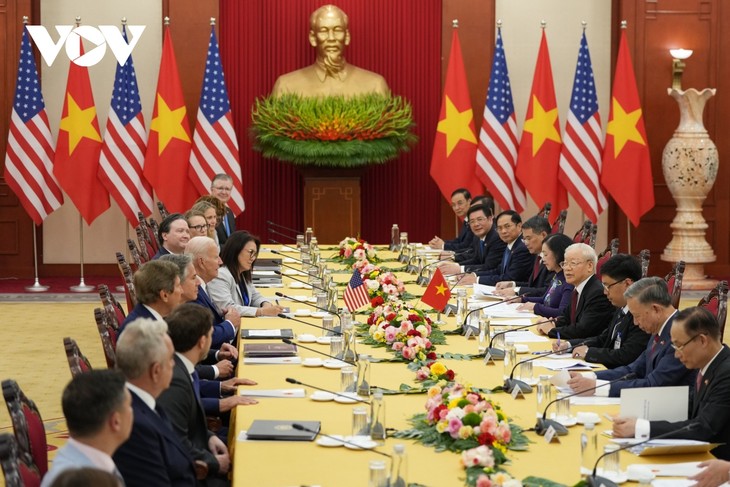 Toàn cảnh chuyến thăm cấp Nhà nước của Tổng thống Hoa Kỳ tới Việt Nam - ảnh 3