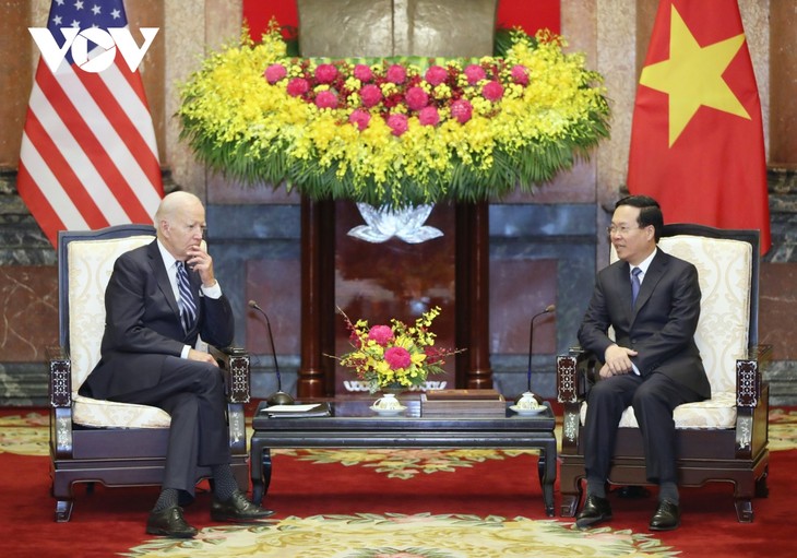 Toàn cảnh chuyến thăm cấp Nhà nước của Tổng thống Hoa Kỳ tới Việt Nam - ảnh 6