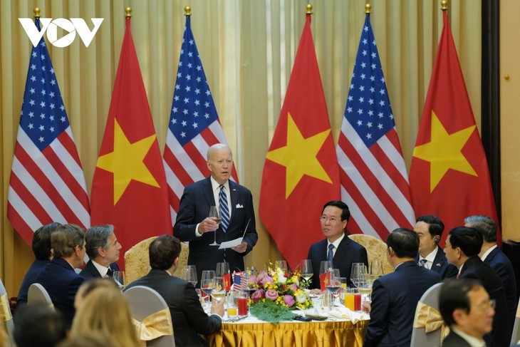 Toàn cảnh chuyến thăm cấp Nhà nước của Tổng thống Hoa Kỳ tới Việt Nam - ảnh 7