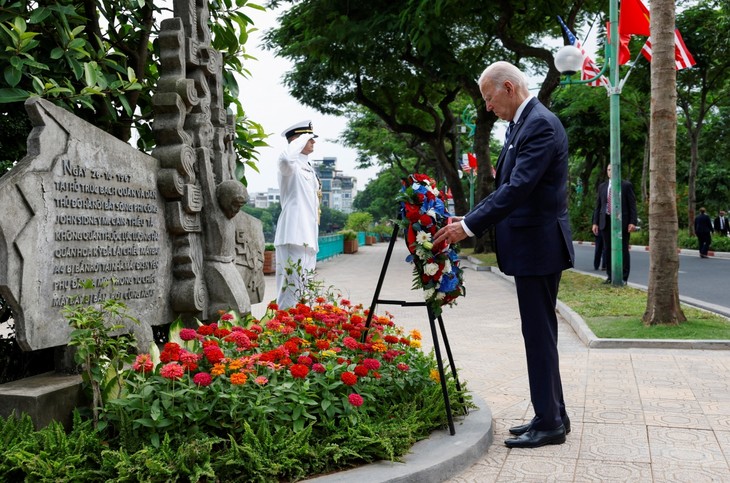Toàn cảnh chuyến thăm cấp Nhà nước của Tổng thống Hoa Kỳ tới Việt Nam - ảnh 12