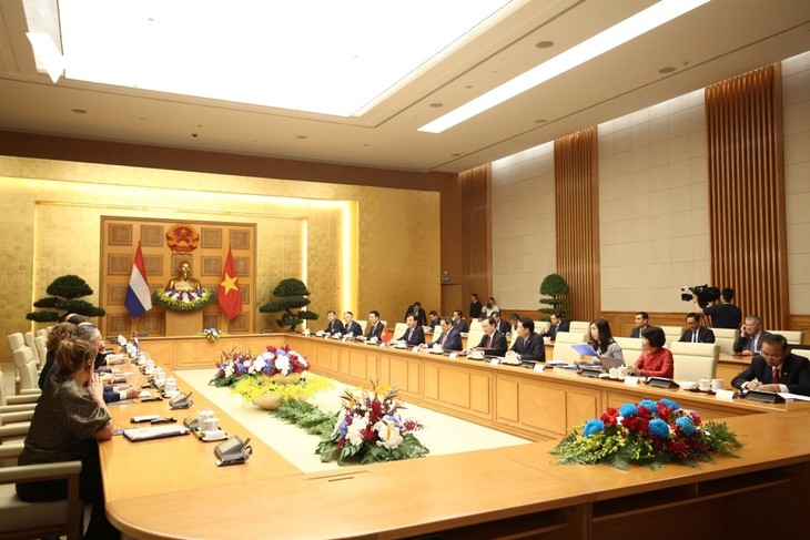 Toàn cảnh: Thủ tướng Phạm Minh Chính chủ trì Lễ đón chính thức Thủ tướng Hà Lan - ảnh 14