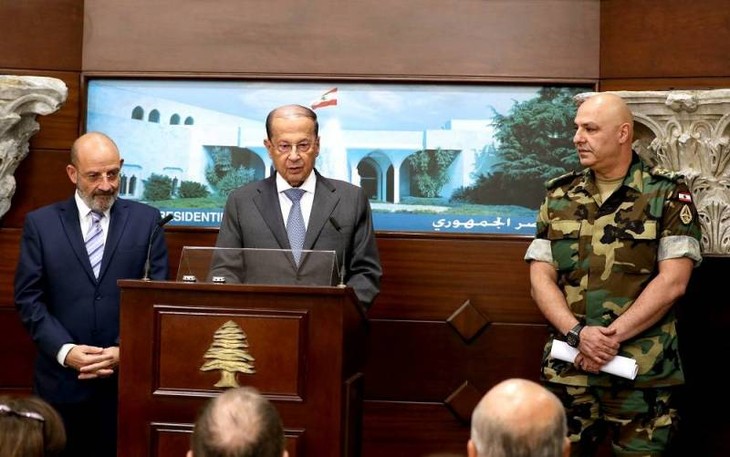 Le président libanais annonce la victoire de son pays contre le terrorisme de Daech - ảnh 1