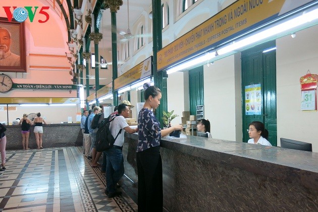 La Poste centrale de Saigon, un patrimoine architectural - ảnh 3