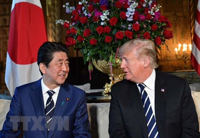 Sommet entre Donald Trump et Shinzo Abe - ảnh 1