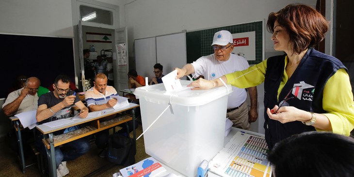 Les Libanais aux urnes pour les premières législatives en neuf ans  - ảnh 1