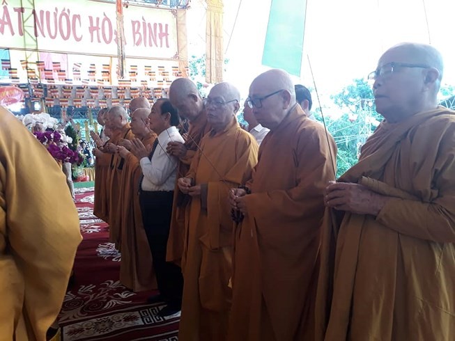 L’Église bouddhique du Vietnam prie pour les morts pour la Patrie - ảnh 1