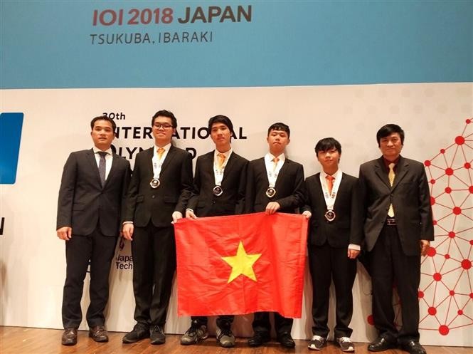 30e Olympiades internationales d’informatique: une médaille d’or pour le Vietnam - ảnh 1