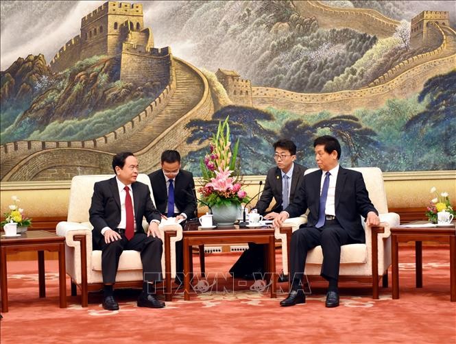 Vietnam-Chine: Renforcement de la coopération entre le FPV et la CCPPC - ảnh 1