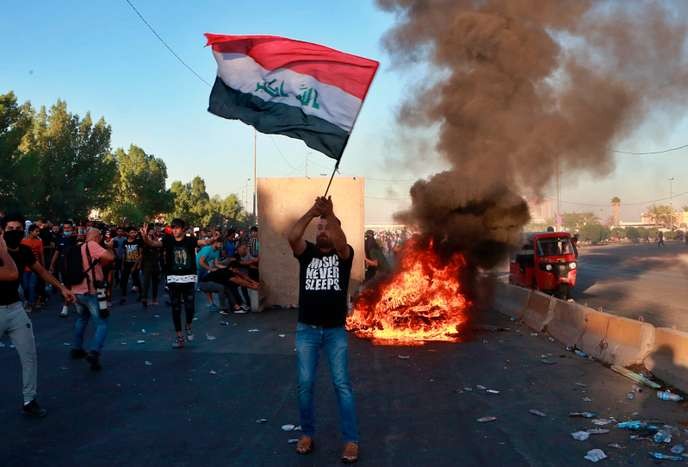 En Irak, les manifestations sanglantes persistent - ảnh 1