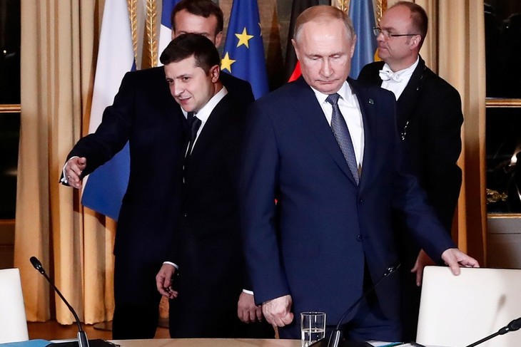 Russie-Ukraine: rencontre au sommet pour la paix entre Poutine et Zelensky à Paris - ảnh 1