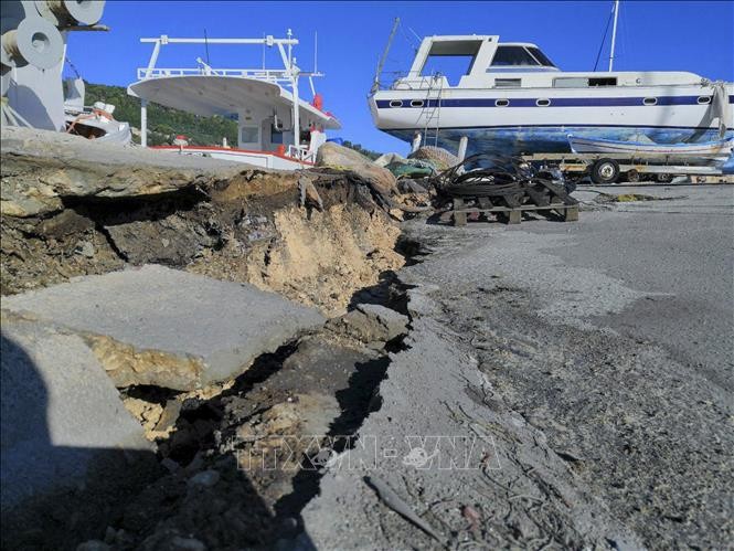 Un puissant séisme à l’ouest de la Grèce - ảnh 1