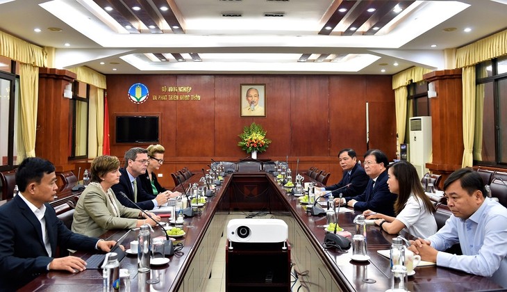 Trinh Dinh Dung reçoit des responsables des institutions onusiennes - ảnh 1