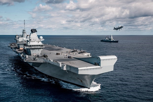 L’Inde et le Royaume-Uni mènent un exercice naval conjoint - ảnh 1