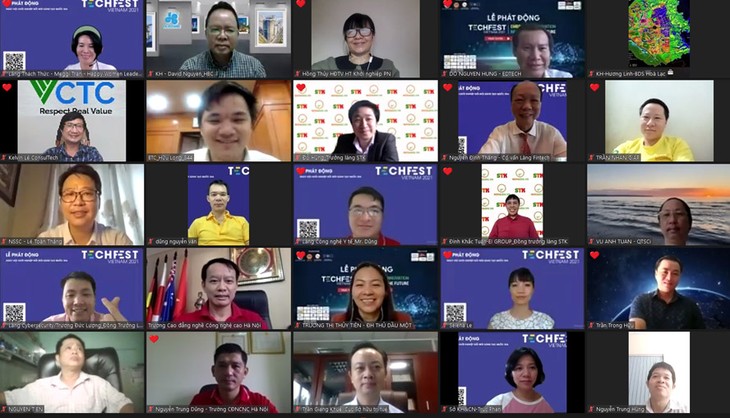 Ouverture de la Techfest Vietnam 2021 : innover pour créer l’avenir - ảnh 1