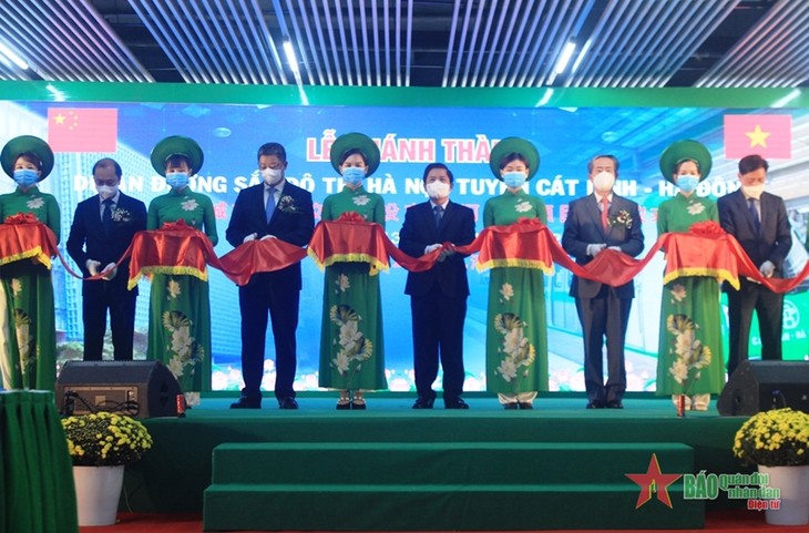 La voie ferroviaire Cat Linh-Hà Dông accueille son millionnième passager - ảnh 1