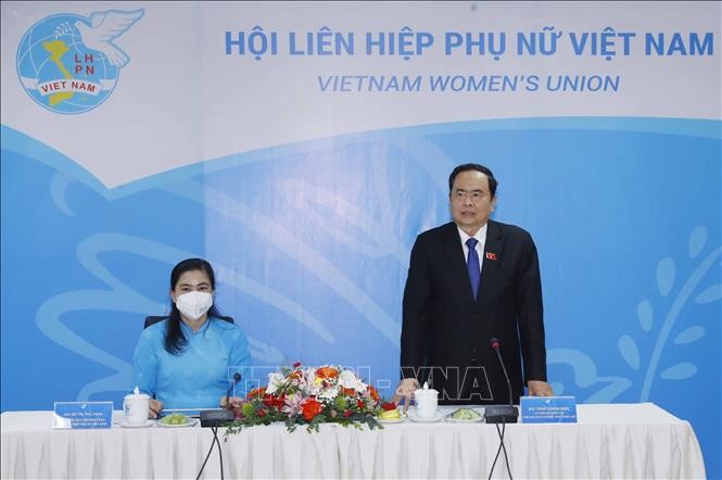Pour une coordination plus efficace entre l’Union des femmes vietnamiennes et l’Assemblée nationale - ảnh 1