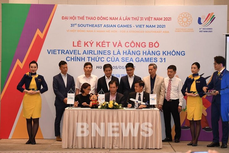 Vietravel Airlines devient le transporteur officiel des SEA Games 31 - ảnh 1