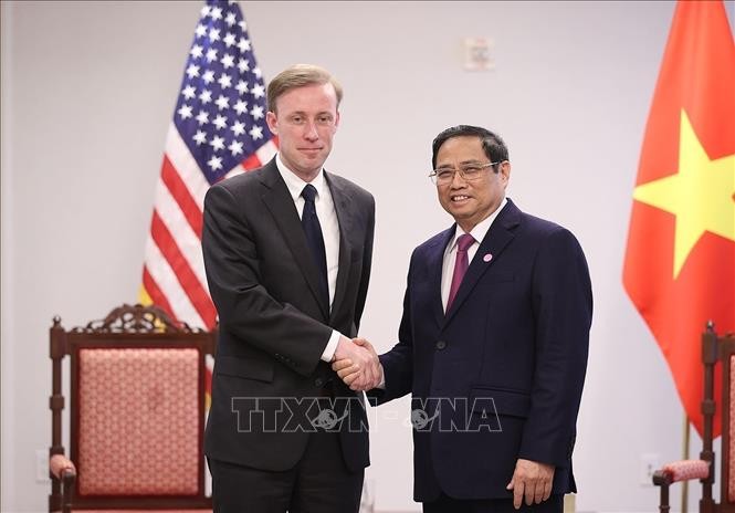 Pham Minh Chinh rencontre le conseiller américain à la sécurité nationale Jake Sullivan - ảnh 1