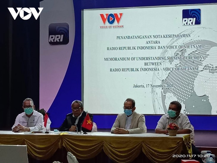 VOV và RRI ký thỏa thuận hợp tác mới, góp phần vun đắp tình hữu nghị Việt Nam – Indonesia - ảnh 5