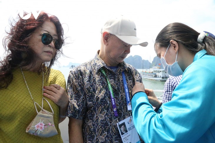 Vịnh Hạ Long gây ấn tượng sâu sắc với các thành viên tham dự SEA Games 31 - ảnh 12